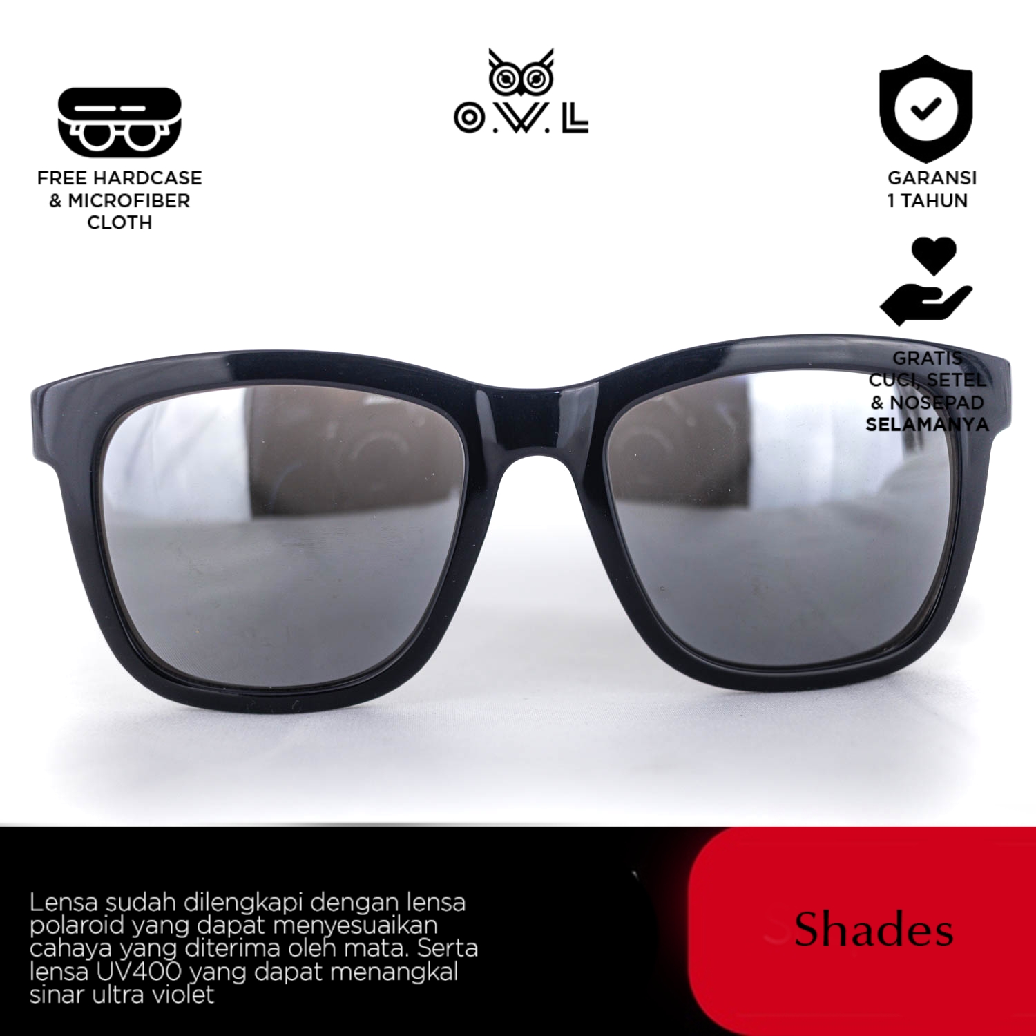 PROMO SUNGLASSES OWLEYEWEAR – SHADES 70402K-C5